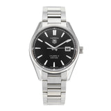  Shop Authentic Tag Heuer Carrera Automatic Black Dial Silver Steel Strap Watch for Men - WAR211A.BA0782 - Luxxuri