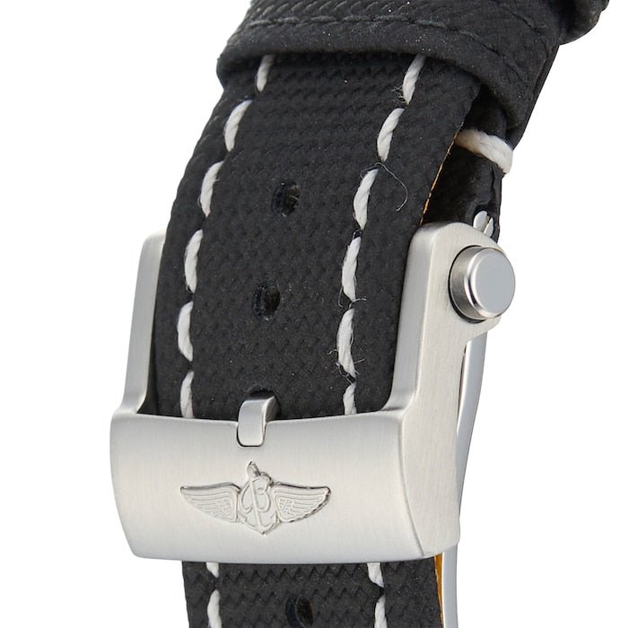  Shop Authentic Breitling Avenger Chronograph 45mm Black Dial Black Leather Strap Watch for Men - A13317101B1X1 - Luxxuri