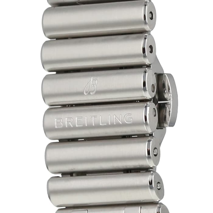  Shop Authentic Breitling Chronomat Automatic 36 White Dial Silver Steel Strap Watch for Women - A10380101A2A1 - Luxxuri