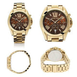  Shop Authentic Michael Kors Bradshaw Brown Dial Gold Steel Strap Watch for Women - MK5502 - Luxxuri