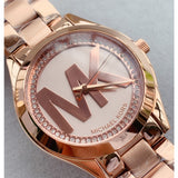  Shop Authentic Michael Kors Slim Runway Rose Gold Dial Rose Gold Steel Strap Watch for Women - MK3549 - Luxxuri