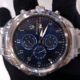 Shop Authentic Maserati Traguardo Blue Dial Silver Steel Strap Watch For Men - R8853112505 - Luxxuri