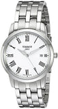 Shop Authentic Tissot T Classic Dream White Dial Silver Steel Strap Watch for Men - T033.410.11.013.01 - Luxxuri