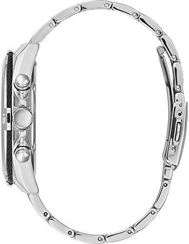  Shop Authentic Guess Surge Chronograph Black Dial Silver Steel Strap Watch for Men - W1258G1 - Luxxuri