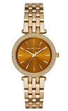  Shop Authentic Michael Kors Darci Amber Dial Gold Steel Strap Watch for Women - MK3408 - Luxxuri