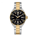  Shop Authentic Tag Heuer Formula 1 Quartz Black Dial Two Tone Steel Strap Watch for Men - WAZ1121.BB0879 - Luxxuri