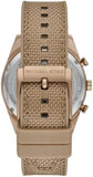  Shop Authentic Michael Kors Warren Chronograph Beige Dial Beige Nylon Strap Watch for Men - MK9145 - Luxxuri