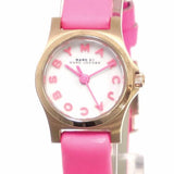  Shop Authentic Marc Jacobs Henry White Dial Pink Leather Strap Watch for Women - MBM1237 - Luxxuri