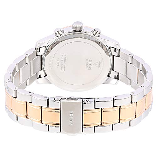  Shop Authentic Guess Mini Sunrise Analog Silver Dial Two Tone Steel Strap Watch For Women - W0448L4 - Luxxuri