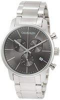  Shop Authentic Calvin Klein City Chronograph Black Dial Silver Steel Strap Watch for Men - K2G27143 - Luxxuri