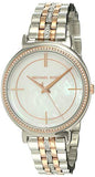  Shop Authentic Michael Kors Cinthia Mother of Pearl Dial Two Tone Steel Strap Watch For Women - MK3831 - Luxxuri