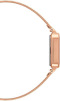  Shop Authentic Daniel Wellington Quadro Studio Black Dial Rose Gold Mesh Strap Watch For Women - DW00100518 - Luxxuri