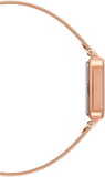  Shop Authentic Daniel Wellington Quadro Studio Black Dial Rose Gold Mesh Strap Watch For Women - DW00100518 - Luxxuri