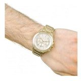  Shop Authentic Armani Exchange Drexler Chronograph Gold Dial Gold Steel Strap Watch For Men - AX2602 - Luxxuri