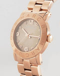  Shop Authentic Marc Jacobs Amy Glitz Brown Dial Rose Gold Steel Strap Watch for Women - MBM3221 - Luxxuri