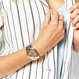  Shop Authentic Marc Jacobs Amy Glitz Brown Dial Rose Gold Steel Strap Watch for Women - MBM3221 - Luxxuri
