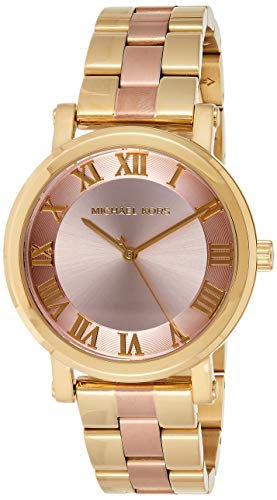  Shop Authentic Michael Kors Norie Gold Dial Two Tone Steel Strap Watch for Women - MK3586 - Luxxuri