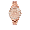  Shop Authentic Michael Kors Liliane Three Hand Rose Gold Dial Rose Gold Steel Strap Watch For Women - MK4651 - Luxxuri