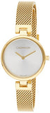  Shop Authentic Calvin Klein Authentic White Dial Rose Gold Mesh Bracelet Watch for Women - K8G23526 - Luxxuri