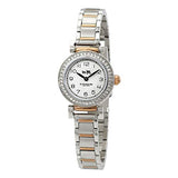 Coach Madison Crystals Silver Dial Two Tone Steel Strap Watch for Women - 14502404