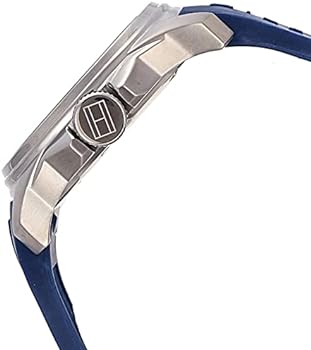  Shop Authentic Tommy Hilfiger Windsurf White Dial Blue Rubber Strap Watch for Men - 1791113 - Luxxuri
