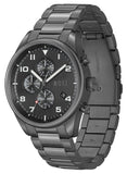  Shop Authentic Hugo Boss View Chronograph Grey Dial Grey Steel Strap Watch For Men - 1513991 - Luxxuri