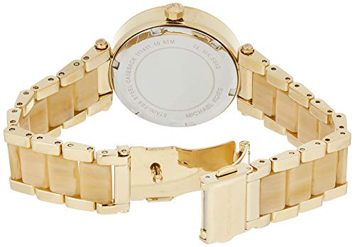  Shop Authentic Michael Kors Parker Gold DIal Gold Steel Strap Watch for Women - MK5842 - Luxxuri