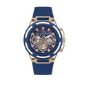  Shop Authentic Guess Matrix Multifunction Blue Dial Blue Rubber Strap Watch for Men - GW0423G4 - Luxxuri