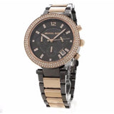  Shop Authentic Michael Kors Parker Chronograph Grey Dial Two Tone Steel Strap Watch For Women - MK6440 - Luxxuri