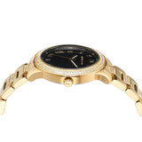  Shop Authentic Michael Kors Tibby Multifunction Analog Black Dial Gold Steel Strap Watch for Women - MK4684 - Luxxuri