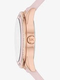  Shop Authentic Michael Kors Quartz Pink Dial Pink Silicone Strap Watch For Women - MK6946 - Luxxuri