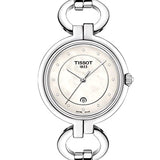  Shop Authentic Tissot T Trend Flamingo Mother of Pearl Dial Silver Steel Strap Watch for Women - T094.210.11.116.00 - Luxxuri