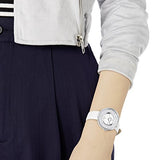  Shop Authentic Swarovski Crystalline Pure White Dial White Leather Strap Watch for Women - 5275046 - Luxxuri