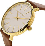  Shop Authentic Michael Kors Pyper Quartz Silver Dial Brown Leather Watch For Women - MK2740 - Luxxuri