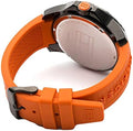  Shop Authentic Tommy Hilfiger Cole Black Dial Orange Rubber Strap Watch for Men - 1790985 - Luxxuri