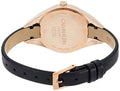 Shop Authentic Calvin Klein Rebel Black Dial Black Leather Strap Watch for Women - K8P236C1 - Luxxuri