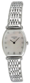  Shop Authentic Longines La Grande Classique de Longines Tonneau White Dial Silver Steel Strap Watch for Women - L4.205.4.87.6 - Luxxuri