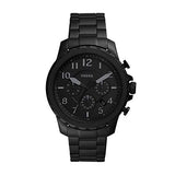  Shop Authentic Fossil Bowman Chronograph Black Dial Black Steel Strap Watch for Men - FS5603 - Luxxuri