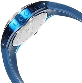  Shop Authentic Gucci Sync Quartz Blue Dial Blue Rubber Strap Watch For Men - YA137304 - Luxxuri
