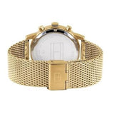  Shop Authentic Tommy Hilfiger Kane White Dial Gold Mesh Bracelet Watch for Men - 1710403 - Luxxuri