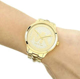  Shop Authentic Michael Kors Runway Mercer Crystals Gold Dial Gold Steel Strap Watch For Women - MK6714 - Luxxuri