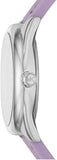  Shop Authentic Michael Kors Janelle Three Hand Purple Dial Purple Rubber Strap Watch For Women - MK7143 - Luxxuri