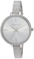 Shop Authentic Michael Kors Jaryn Quartz Silver Dial Silver Steel Strap Watch For Women - MK3783 - Luxxuri