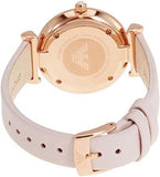  Shop Authentic Emporio Armani Gianni T Bar Mother Of Pearl Pink Dial Pink Leather Strap Watch For Women - AR1958 - Luxxuri