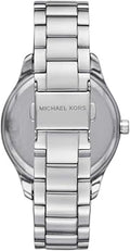  Shop Authentic Michael Kors Layton Three Hand Pink Dial Silver Steel Strap Watch For Women - MK7298 - Luxxuri