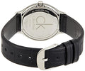  Shop Authentic Calvin Klein Minimal Black Dial Black Leather Strap Watch for Women - K3M231C4 - Luxxuri
