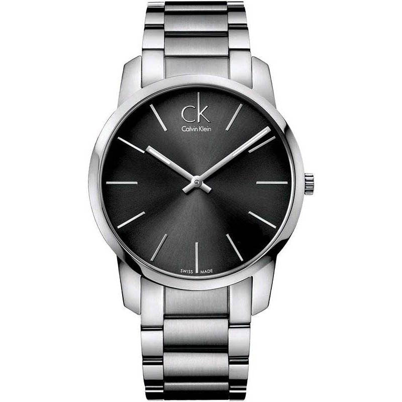  Shop Authentic Calvin Klein City Grey Dial Silver Steel Strap Watch for Women - K2G23161 - Luxxuri
