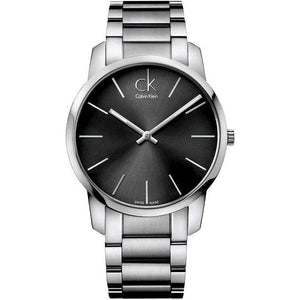  Shop Authentic Calvin Klein City Grey Dial Silver Steel Strap Watch for Women - K2G23161 - Luxxuri