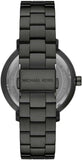  Shop Authentic Michael Kors Blake Three-Hand Black Dial Black Steel Strap Watch for Men - MK9135 - Luxxuri