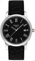  Shop Authentic Tissot Classic Dream Black Dial Black Leather Strap Watch for Men - T033.410.16.053.01 - Luxxuri